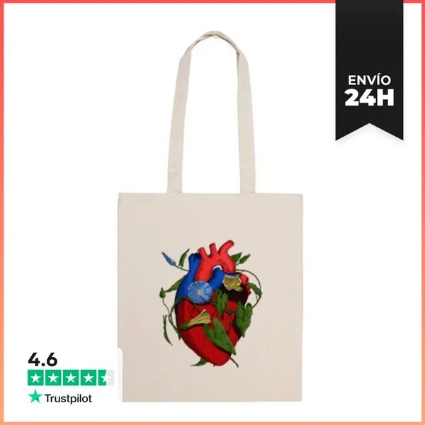 Bolsa De Tela Spring Heart LaTostadora