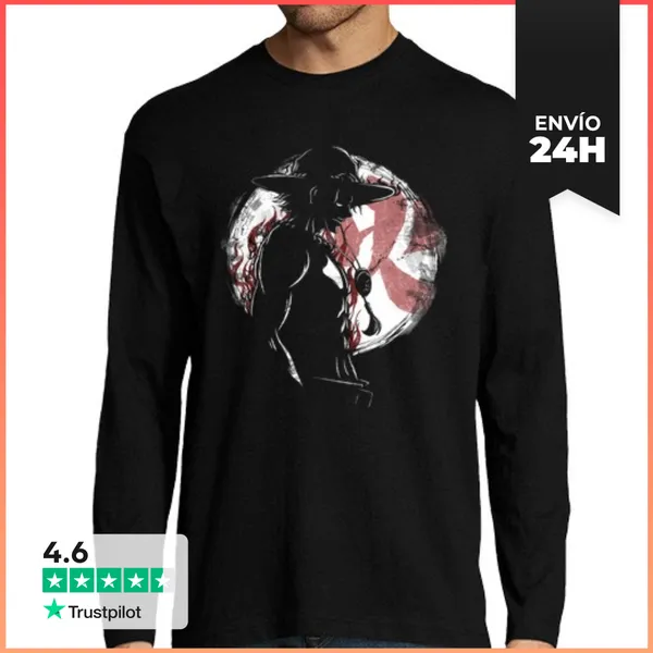 Camiseta Hombre Manga Larga Hermanos De Fuego LaTostadora