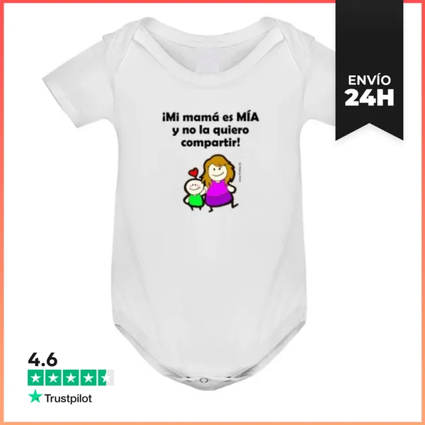 Body Bebé Mamá Mía LaTostadora