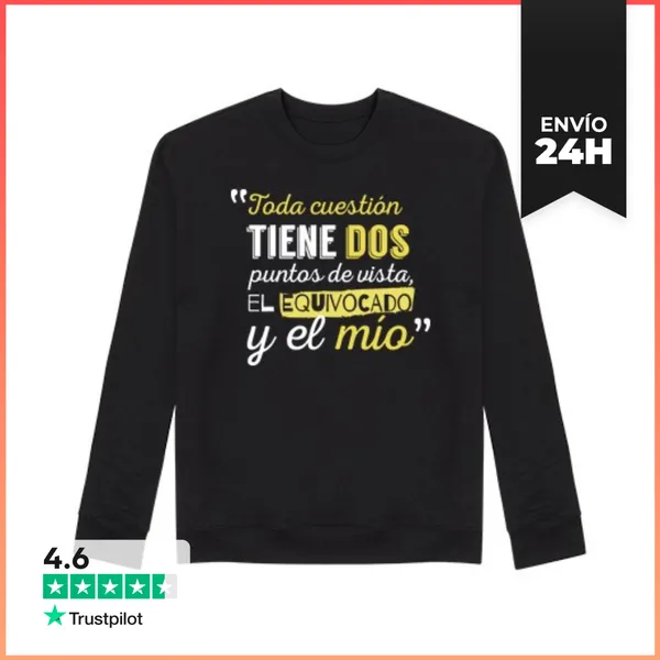 Sudadera Unisex Puntos De Vista LaTostadora