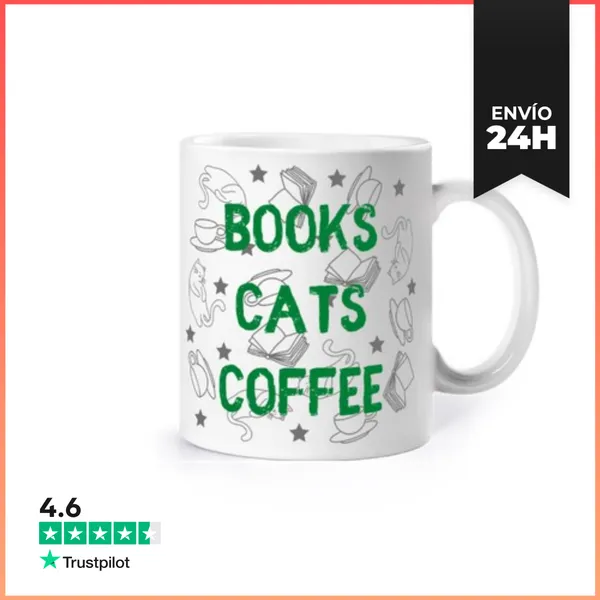 Taza Books, Cats, Coffee - Taza LaTostadora