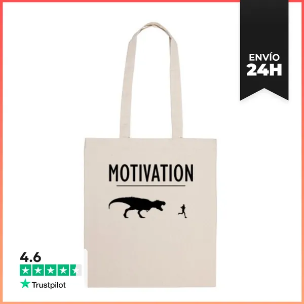 Bolsa De Tela Motivation - Running LaTostadora