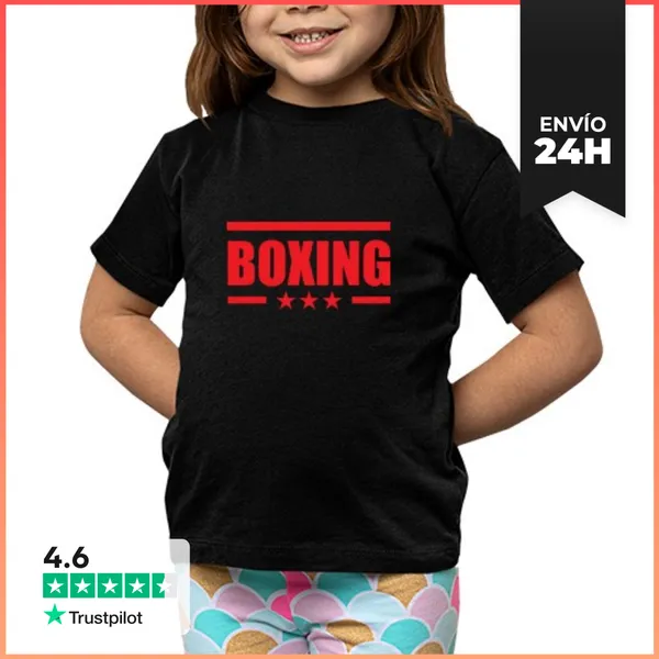 Camiseta Clásica Para Niños Camisa De Boxeo LaTostadora