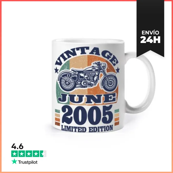 Taza 18 Años - Cumpleaños Junio 2005 LaTostadora