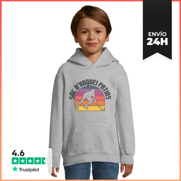 Sudadera Para Niños Con Capucha RETRO 80s LaTostadora