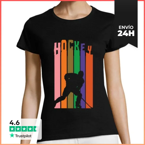 Camiseta Mujer Clásica Hockey LaTostadora