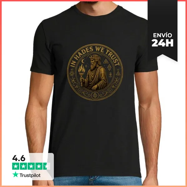 Camiseta Hombre Clásica En Hades Confiamos LaTostadora