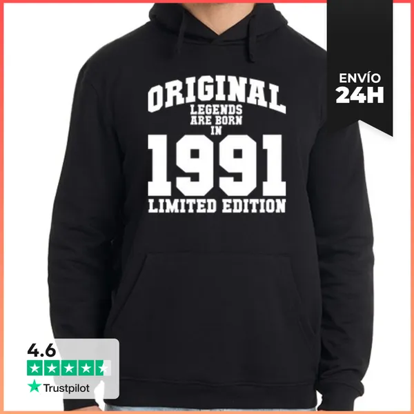 Sudadera Unisex Con Capucha Regalo Para 30 Cumpleaños LaTostadora