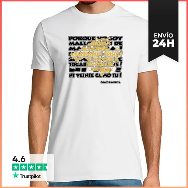 Camiseta Hombre Clásica Mallorca LaTostadora
