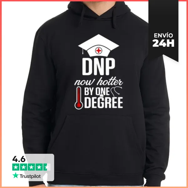 Sudadera Unisex Con Capucha Dnp Doctor En Práctica De Enfermería