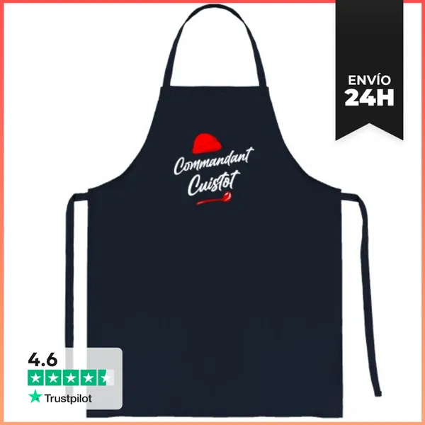 Delantal Cocinero Comandante LaTostadora