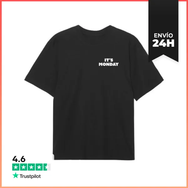 Camiseta Oversize Efecto Ilustración Zombi Camiseta Oversize