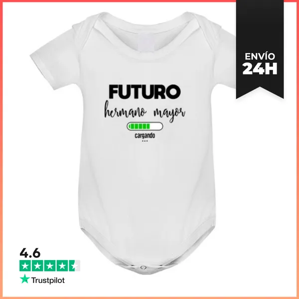 Body Bebé Futuro Hermano Mayor Cargando LaTostadora