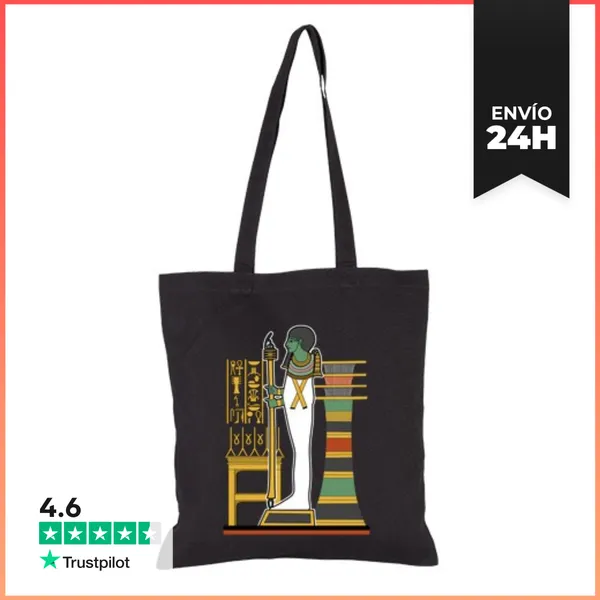 Bolsa De Tela PTAH Dios Creador Y De Los Artesanos LaTostadora