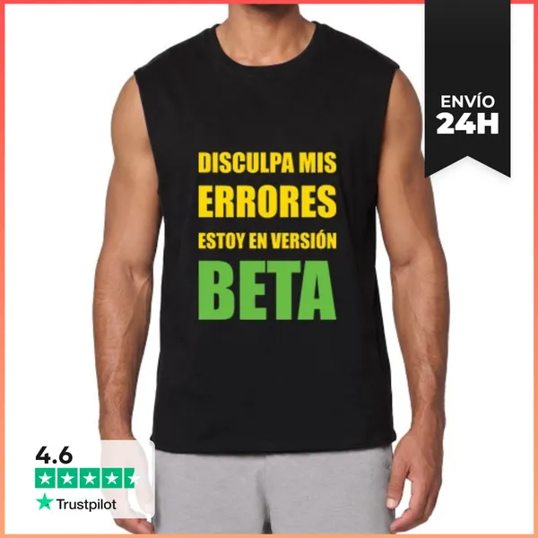 Camiseta Sin Mangas Versión Beta 2 LaTostadora
