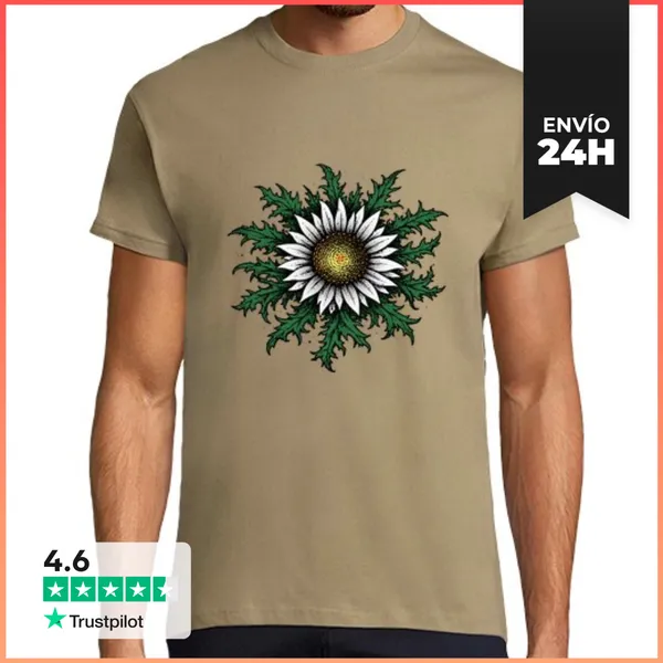 Camiseta Hombre Clásica Cardincha Eguzkilore LaTostadora