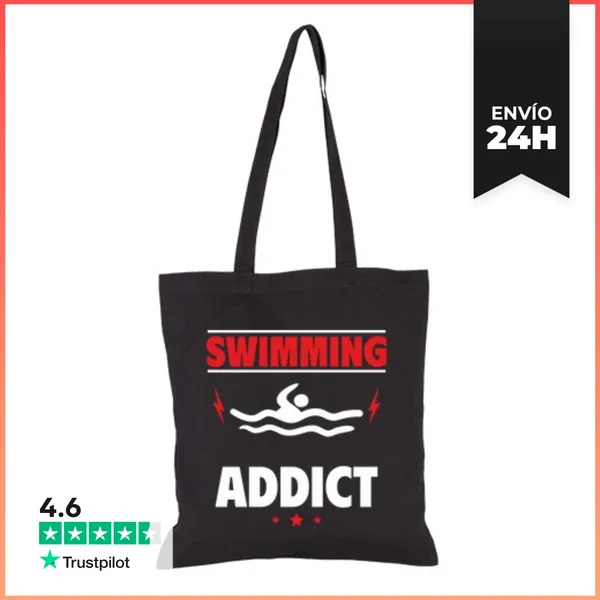 Bolsa De Tela Adicto A La Natación Nadador Piscina LaTostadora