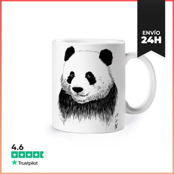 Taza Kanji Panda LaTostadora