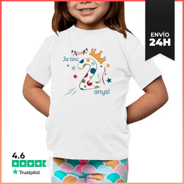 Camiseta Clásica Para Niños 2 Anys - Samarreta Infantil Per