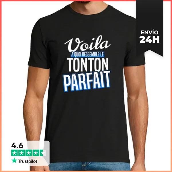 Camiseta Hombre Clásica Tio Perfecto LaTostadora