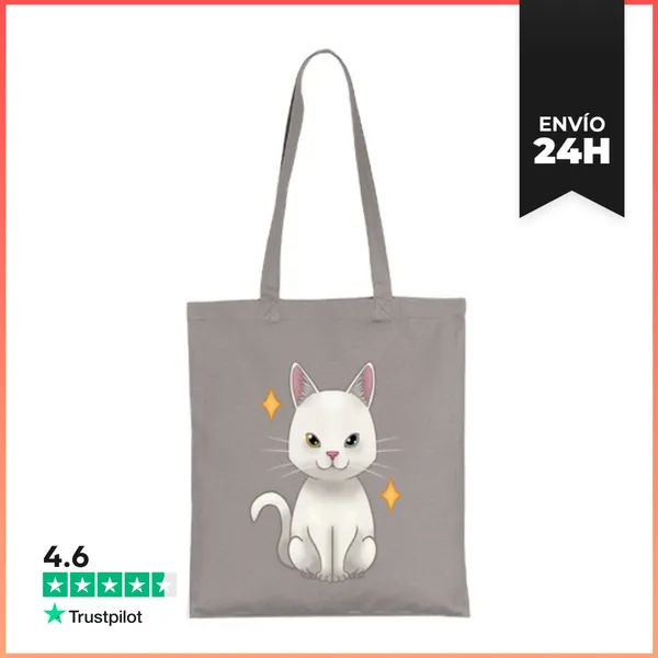 Bolsa De Tela Gato Doméstico LaTostadora