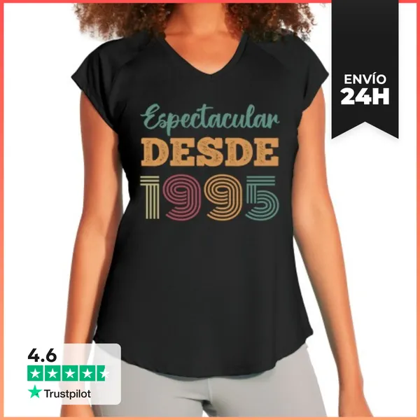 Camiseta Deportiva Mujer ESPECTACULAR DESDE 1995 LaTostadora