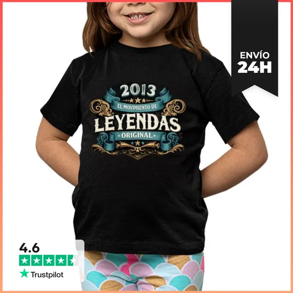 Camiseta Clásica Para Niños 2013 El Movimiento De Leyendas