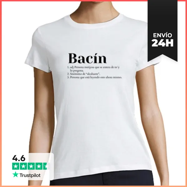Camiseta Mujer Clásica Bacín LaTostadora