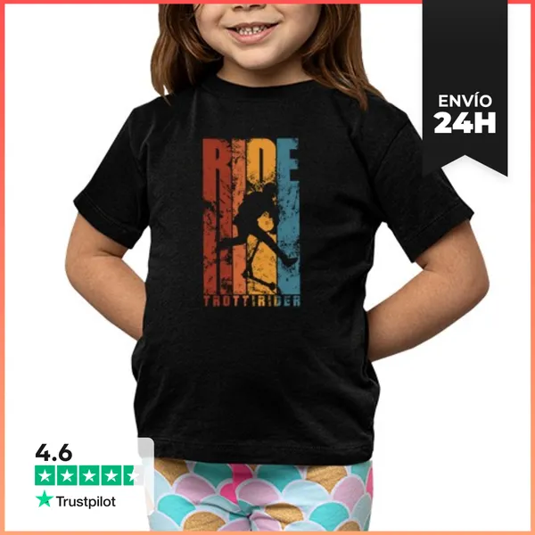 Camiseta Clásica Para Niños Trottirider LaTostadora