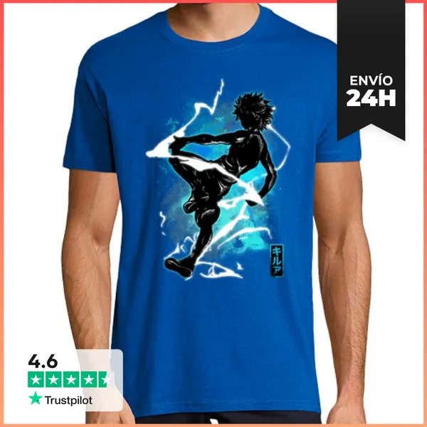 Camiseta Hombre Clásica Killua Cósmico LaTostadora