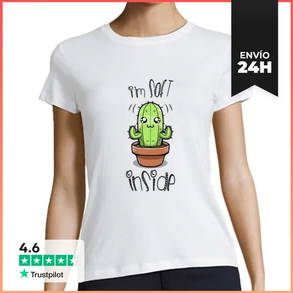 Camiseta Mujer Clásica Suave Por Dentro LaTostadora