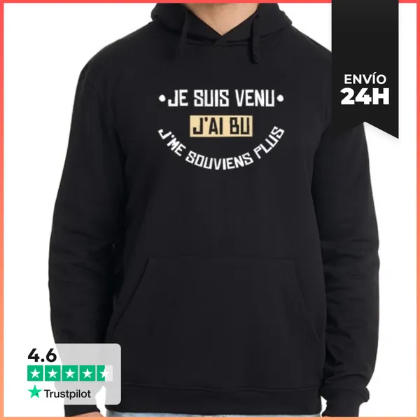 Sudadera Unisex Con Capucha Vine Bebí Un Regalo De Humor