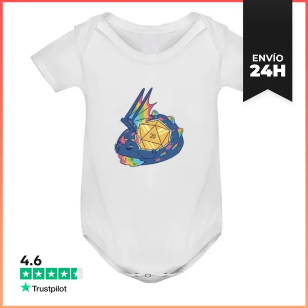 Body Bebé D20 Lindo Dragón LaTostadora