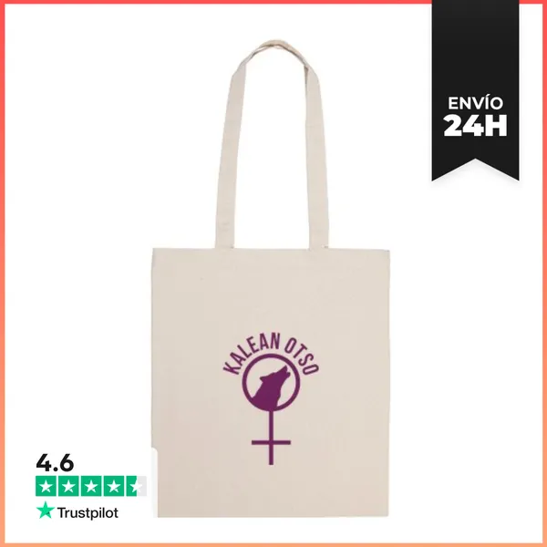 Bolsa De Tela Kalean Otso (morea) LaTostadora