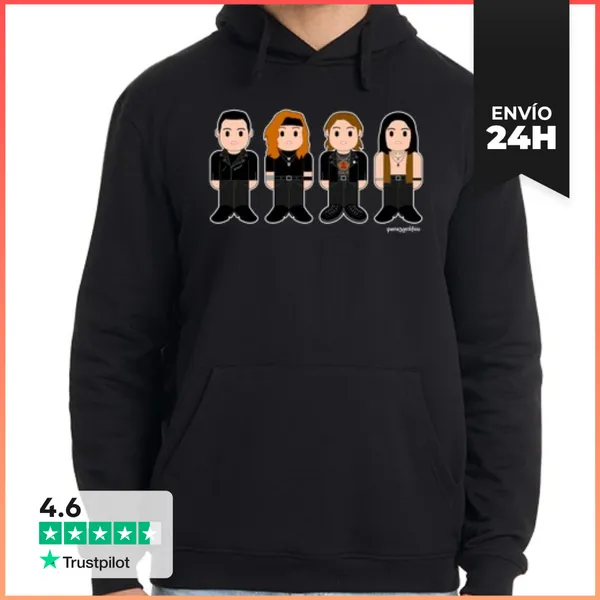 Sudadera Unisex Con Capucha Héroes Del Silencio LaTostadora