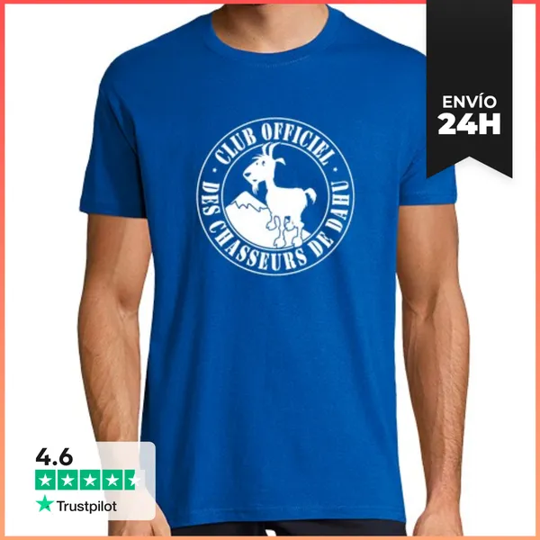 Camiseta Hombre Clásica Dahu Cazador LaTostadora