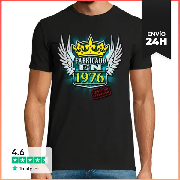 Camiseta Hombre Clásica 1976 LaTostadora