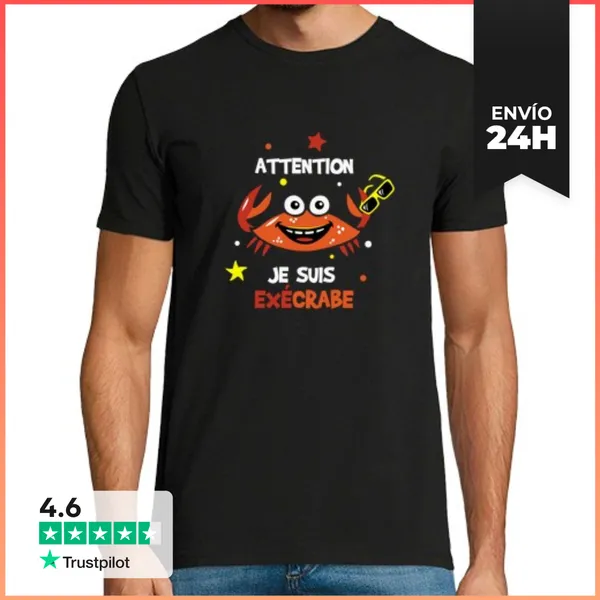 Camiseta Hombre Clásica Yo Soy Execrab LaTostadora