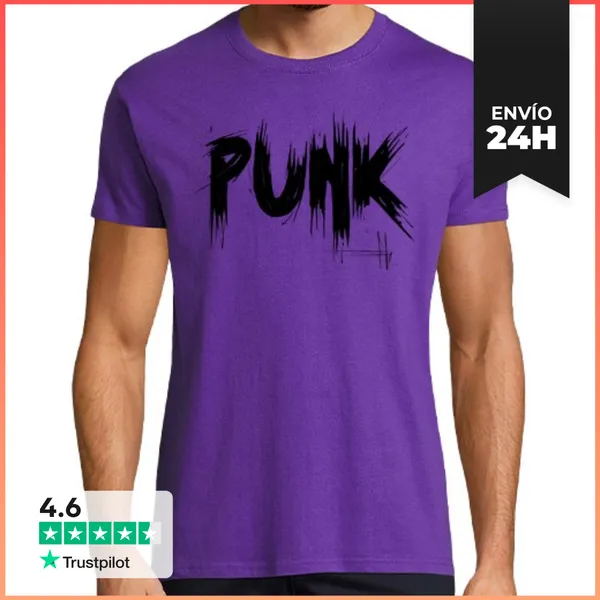 Camiseta Hombre Clásica Punk LaTostadora
