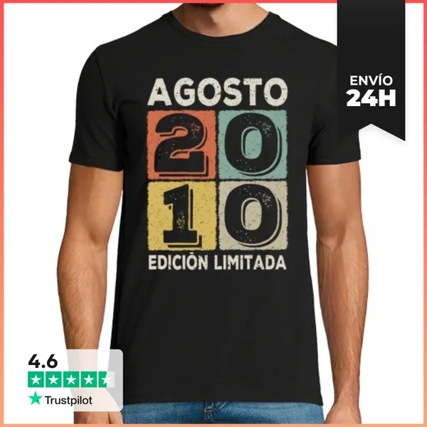 Camiseta Hombre Clásica Edición Agosto 2010 LaTostadora