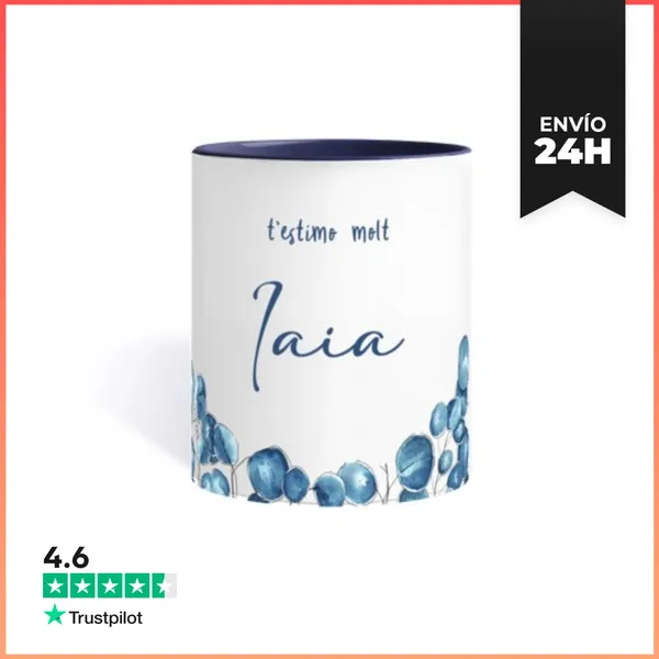 Taza De Colores T Estimo Molt Iaia LaTostadora