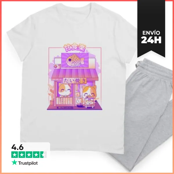 Pijama Tienda De Taiyaki LaTostadora