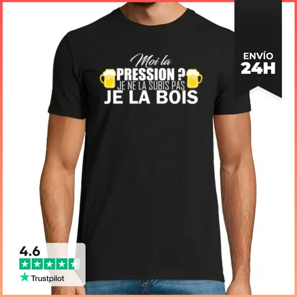 Camiseta Hombre Clásica Yo La Presion LaTostadora