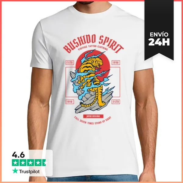 Camiseta Hombre Clásica Tiger Spirit LaTostadora