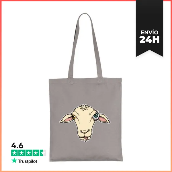 Bolsa De Tela T. Ocellus Oveja - Totebag LaTostadora