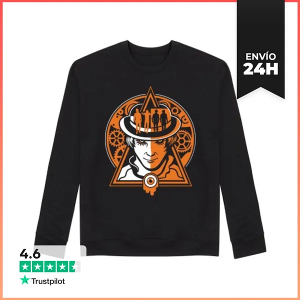 Sudadera Unisex La Naranja Mecánica LaTostadora