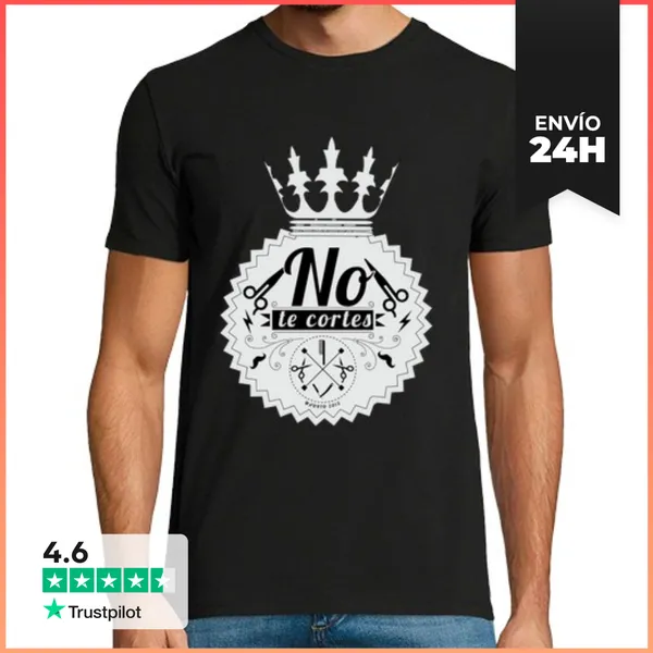 Camiseta Hombre Clásica No Te Cortes LaTostadora