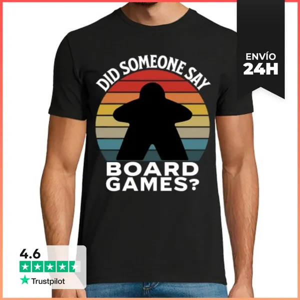 Camiseta Hombre Clásica Alguien Dijo Juegos De Mesa LaTostadora