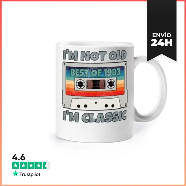 Taza Lo Mejor De 1983 Regalo De Edición Limi LaTostadora