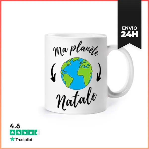 Taza Mi Planeta Natal LaTostadora